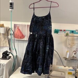 Bernie Dexter twilight woods print dress